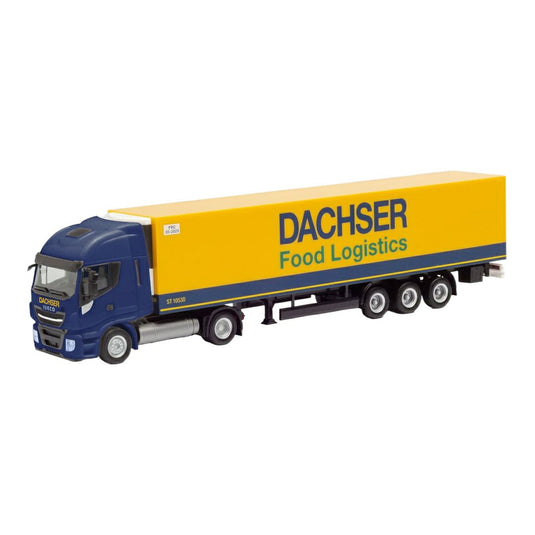 Dachser Food Logistic イベコ ストラリス NP 冷凍冷蔵 セミトレーラー 冷凍車 / Herpa 1/87 トラック模型