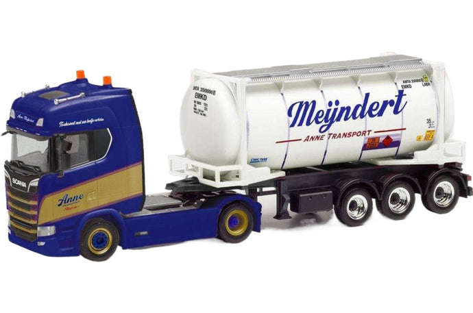 Mijndert Anne Scania CS20HD スワップ トラック / Herpa 1/87 建設機械模型 工事車両