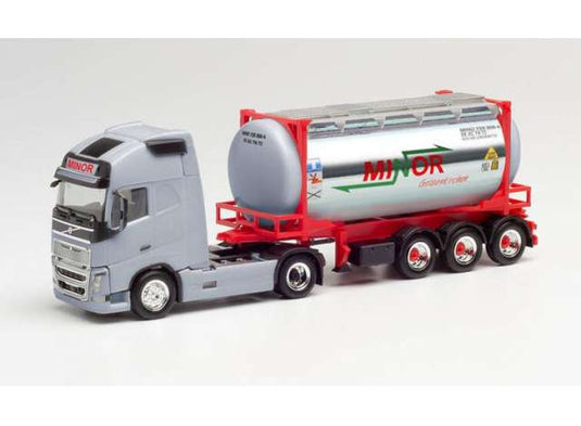 Volvo FH Gl XL S.Sz. マイナー グレークローム/Herpa 1/87ミニカー