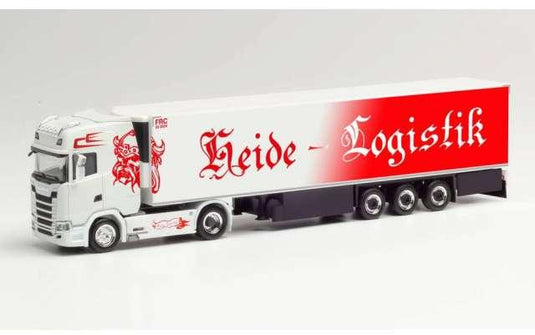 Scania CS 20 HD K.Sz. Heide Logistik ホワイト／レッド/ Herpa  1/87 ミニカー