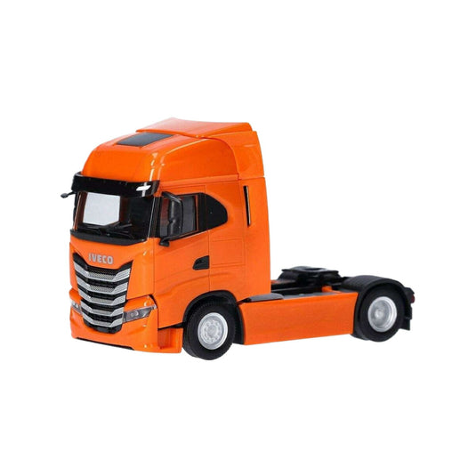 イヴェコ S-Way オレンジ トラクターヘッド Iveco ヘルパ 1/87 トラック / Herpa 1/87 ミニカー