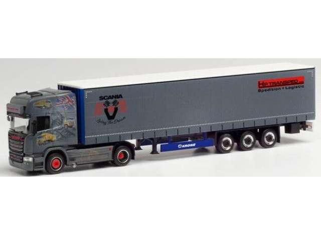 Scania R TL G.Sz. HP トランスペドヒストリー グレー/Herpa 1/87ミニカー