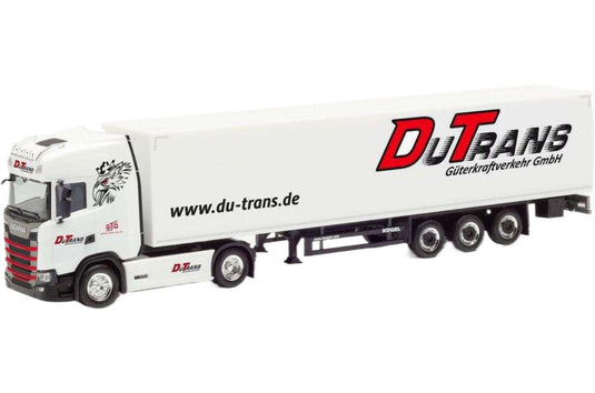 Du-Trans German Truck Driver Scania トラクタ / Herpa 1/87 建設機械模型 工事車両