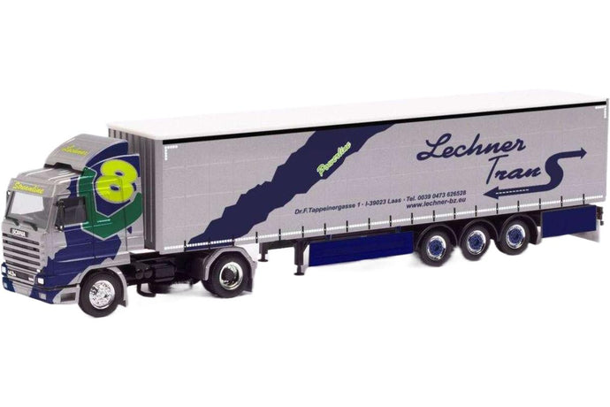 Lechner Trans Scania 143 420 V8 トラクタ / Herpa 1/87 建設機械模型 工事車両