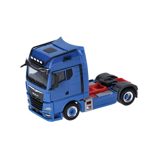 Herpa MAN TGX GX Individual 2軸 ブルー 313711-003/ Herpa 1/87  模型