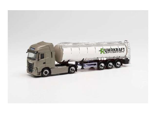 Iveco S-Way C.Sz. ルールクラフト グレーシルバー/Herpa 1/87ミニカー