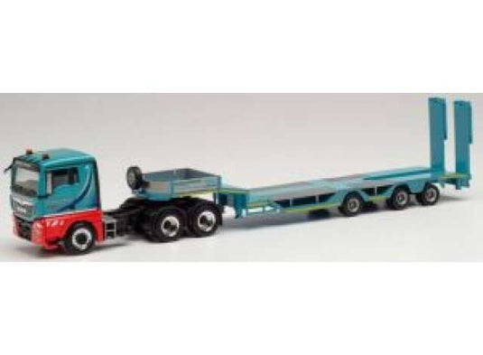 MAN TGX XL 6x4 T.Sz. シュムッターマイヤー ブルーレッド/Herpa 1/87ミニカー