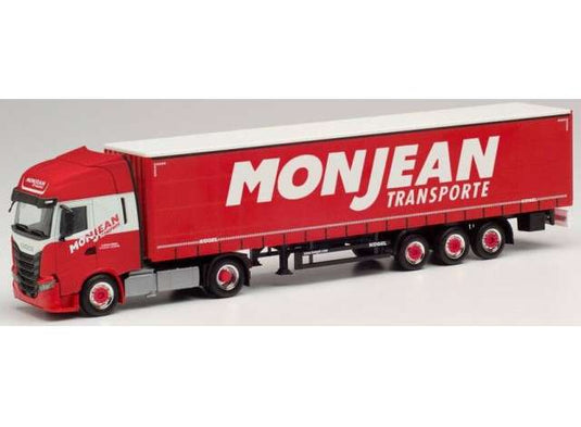 Iveco S-Way G.Sz. モンジャン レッドホワイト/Herpa 1/87ミニカー