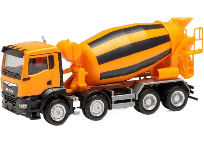 MAN TGS NN コンクリートミキサー 市営 ミキサー / Herpa 1/87 建設機械模型 工事車両