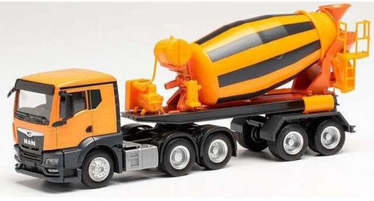 MAN TGS TN 6x4 Betonm.Sz. オレンジ/ Herpa  1/87 ミニカー