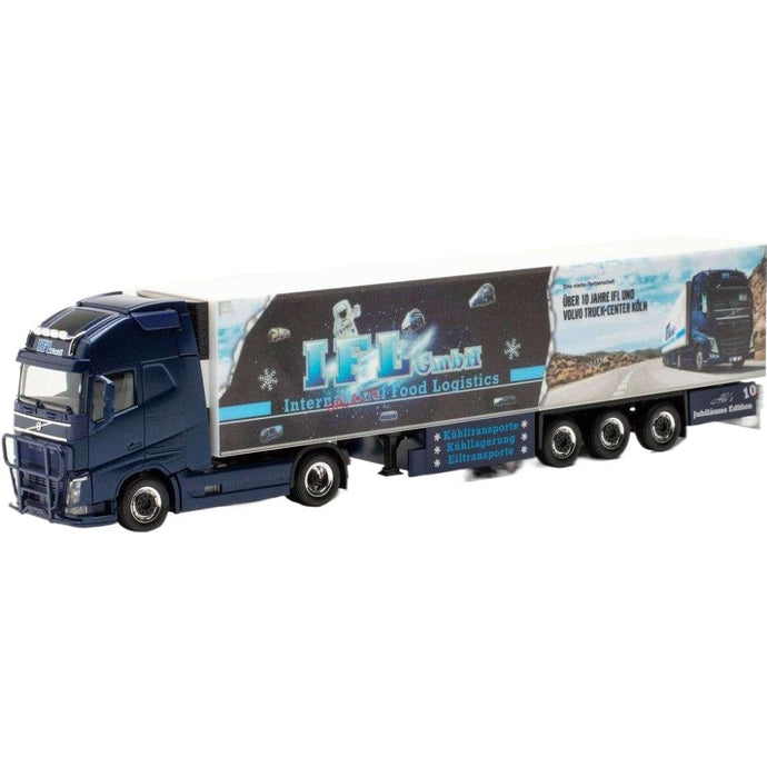 ケルン IFL ボルボ FH グローバル XL リーファー トレーラー / Herpa 1/87 建設機械模型 工事車両