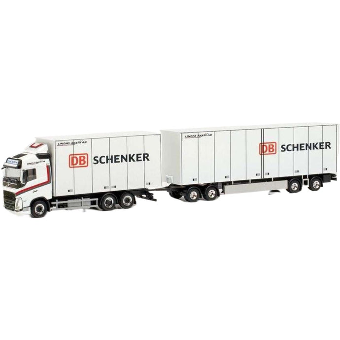 DB Schenker Volvo FH Gl. 2020 Swedencombi トラック / Herpa 1/87 建設機械模型 工事車両