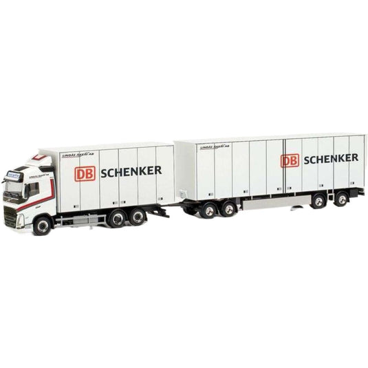 DB Schenker Volvo FH Gl. 2020 Swedencombi トラック / Herpa 1/87 建設機械模型 工事車両
