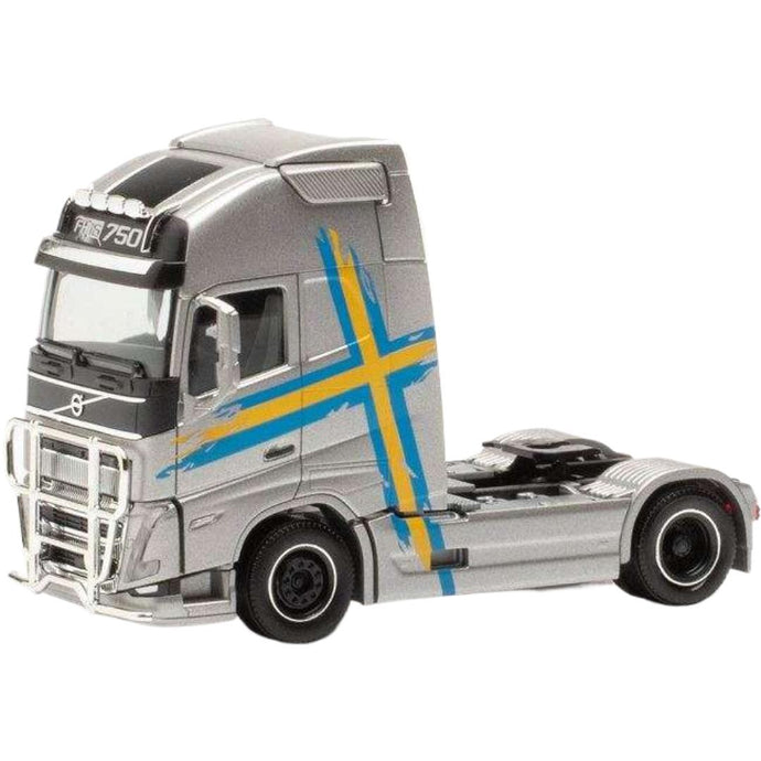 ボルボ FH 16 グローバル XL シルバー  315289003 トラック / Herpa 1/87 建設機械模型 工事車両
