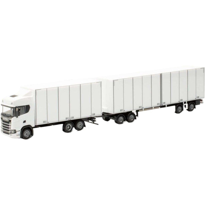 スカニア CS20HD スウェーデンコンビ ホワイト 315319 トラック / Herpa 1/87 建設機械模型 工事車両