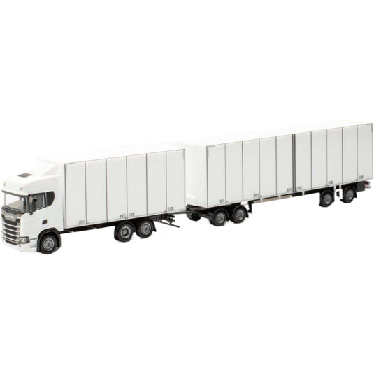 スカニア CS20HD スウェーデンコンビ ホワイト 315319 トラック / Herpa 1/87 建設機械模型 工事車両