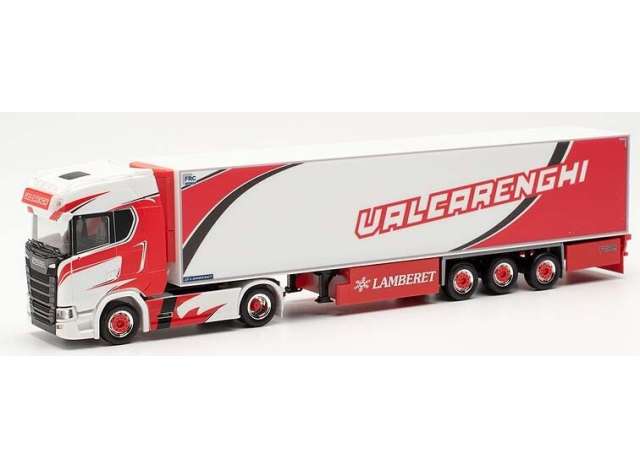 Valcarenghi Scania CS20HD 冷凍 トラック / Herpa 1/87 建設機械模型 工事車両