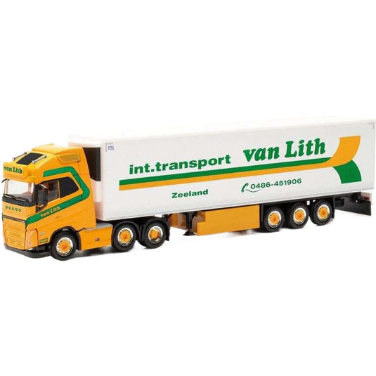 Van Lith Volvo FH Gl. XL 2020 6x2 冷凍 トラック / Herpa 1/87 建設機械模型 工事車両