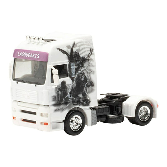 Lagoudakis MAN TGA XXL トラクター / Herpa 1/87 ミニカー トラック模型