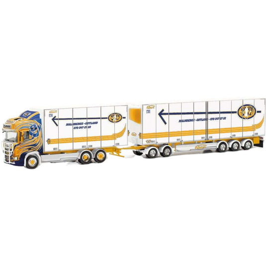 マルムベリス アケリ スカニア CR20HD トラック / Herpa 1/87 建設機械模型 工事車両