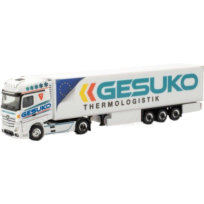 メルセデス ベンツ アクトロス ギガスペース 2018 トラック  / Herpa 1/87 建設機械模型 工事車両