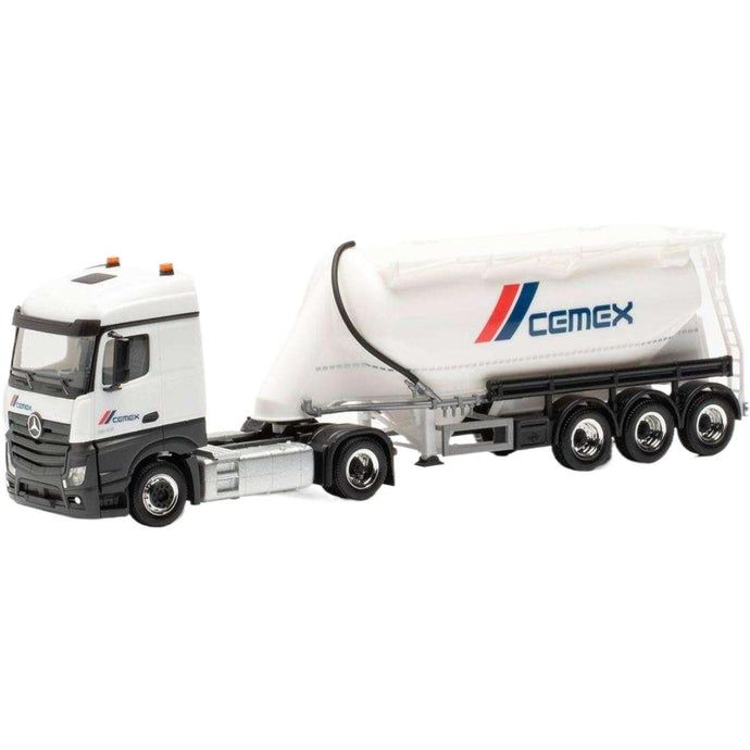 メルセデス・ベンツ アクトロス ストリームスペース トラック / Herpa 1/87 建設機械模型 工事車両