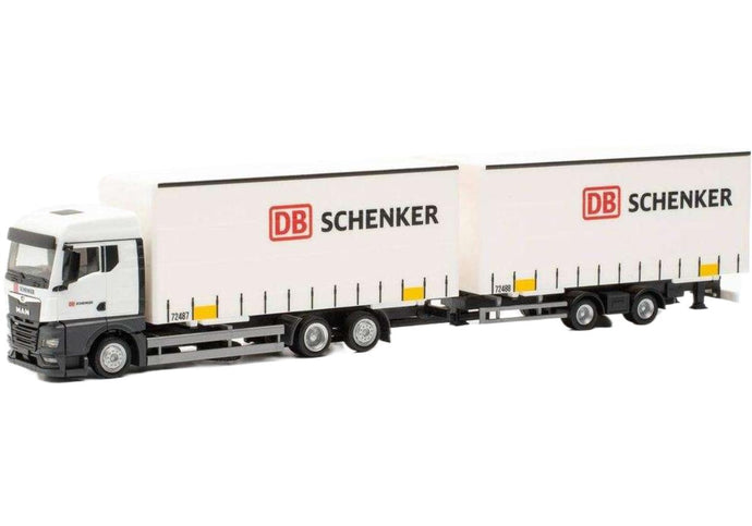 DB Schenker MAN TGX GM ボリュームスワップ トラック / Herpa 1/87 建設機械模型 工事車両