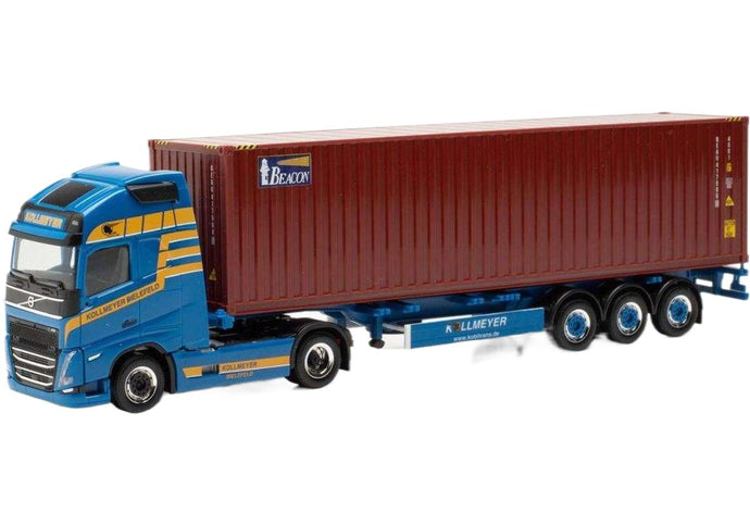 Kollmeyer Beacon Volvo FH Globetrotter XL トラクタ / Herpa 1/87 建設機械模型 工事車両