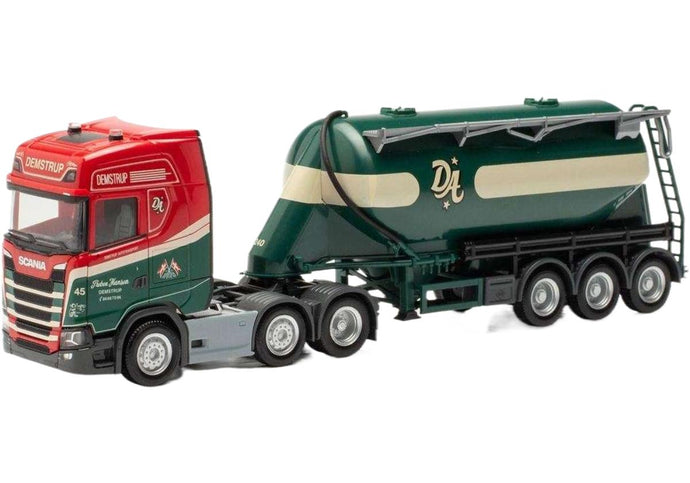 Preben Hansen Scania CS20HD 牛乳サイロ トラック / Herpa 1/87 建設機械模型 工事車両