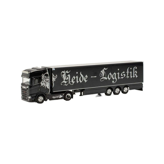 Herpa Heide Logistik Scania CS20HD 冷蔵セミトレーラー 316897/ Herpa 1/87  模型