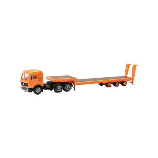 Herpa Deutrans Mercedes Benz NG80 ローローダーセミトレーラー 317078/ Herpa 1/87  模型