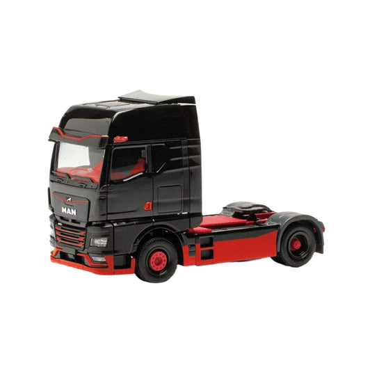 Herpa MAN eTGX ブラックレッド 317092/ Herpa 1/87  模型