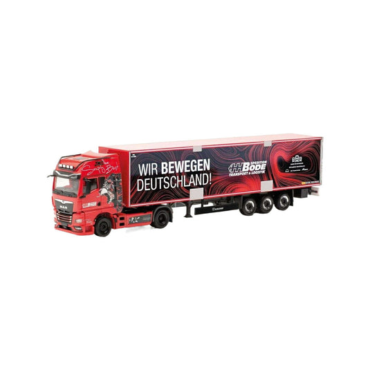 Herpa HH Bode MAN TGX GX 冷蔵ボックスセミトレーラー 317139/ Herpa 1/87  模型