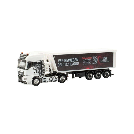 Scheufler MAN TGX GX Stoffelliner トラック / Herpa 1/87 建設機械模型 工事車両