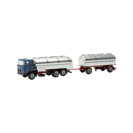 MAN F8 ミルクタンクトラック トレーラー 317238 トレーラー / Herpa 1/87 建設機械模型 工事車両