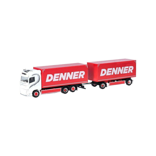 Herpa Sascha Berthold/Denner Volvo FH GL 2013 ボックストレーラー 317276/ Herpa 1/87  模型