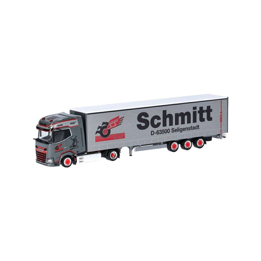 Herpa Schmitt Seligenstadt DAF XG+ ローライナーセミトレーラー 317405/ Herpa 1/87  模型
