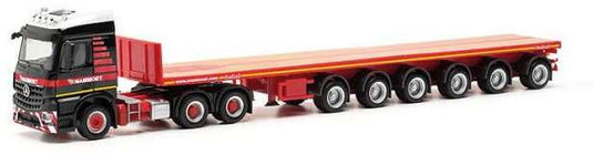 メルセデスベンツ Arocs S. Teletrailer Mammoet NL various/ Herpa  1/87 ミニカー