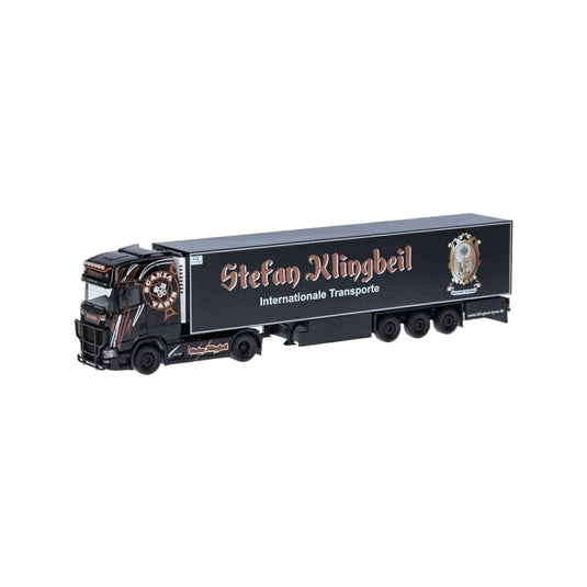 Herpa Stefan Klingbeil Scania CS20HD 冷蔵セミトレーラー 317542/ Herpa 1/87  模型