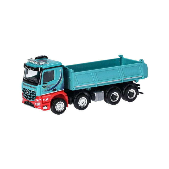 Herpa Schmuttermair Mercedes Benz Actros M 三方開きダンプ 4軸 317566/ Herpa 1/87  模型