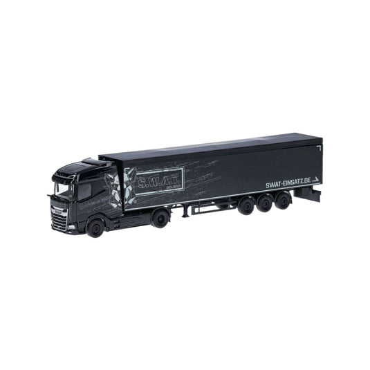 Herpa S.W.A.T. DAF XG ウォーキングフロアセミトレーラー 317603/ Herpa 1/87  模型