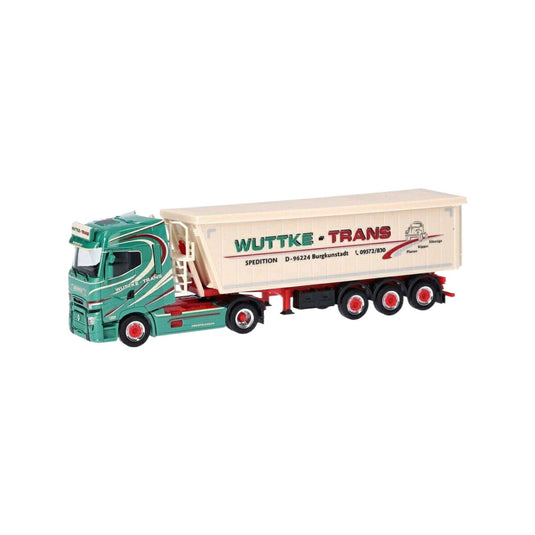 Herpa Wuttke Trans Renault T フェイスリフト シュテッフェルライナーセミトレーラー 317610/ Herpa 1/87  模型