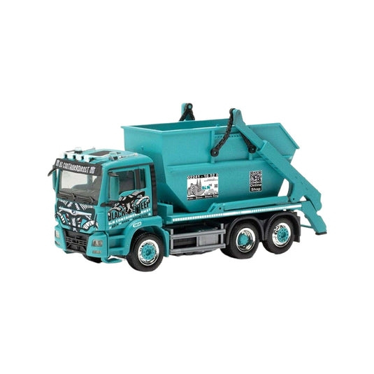Herpa KS Containerdienst/Black Sheep MAN TGS M Euro6c ティッパー AK 16 317641/ Herpa 1/87  模型