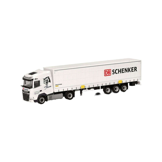 Herpa DB Schenker / City Trans Harz DAF XG カーテンサイドセミトレーラー 318013/ Herpa 1/87  模型