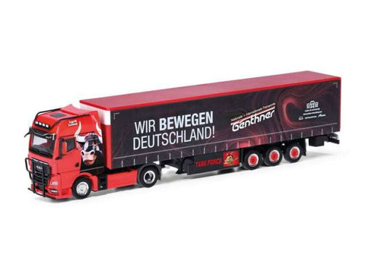 MAN TGX GX Genthner ドイツを動かす トラック ヘルパ 1/87 / Herpa 1/87 ミニカー