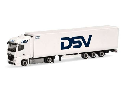 Mercedes Benz アクトロス B. ローライナー K.Sz. DSV ホワイト/Herpa 1/87ミニカー
