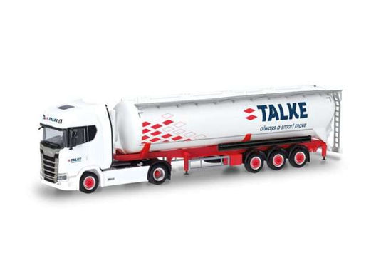 スカニア CS 20 HD Talke ホワイト/レッド ヘルパ 1/87 トラック / Herpa 1/87 ミニカー