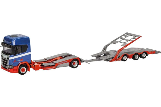 スカニア CR 20 HD トレーラートラック トレーラー / Herpa 1/87 建設機械模型 工事車両