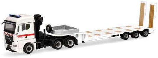 Katastrophenschutz Niedersachsen MAN TGX トラック / Herpa 1/87 建設機械模型 工事車両