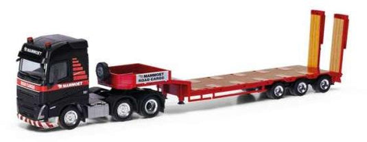 ボルボ FH Gl. '20 3a. S.Sz. 3a Mammoet Road Cargo (NL) レッド／ブラック/ Herpa  1/87 ミニカー